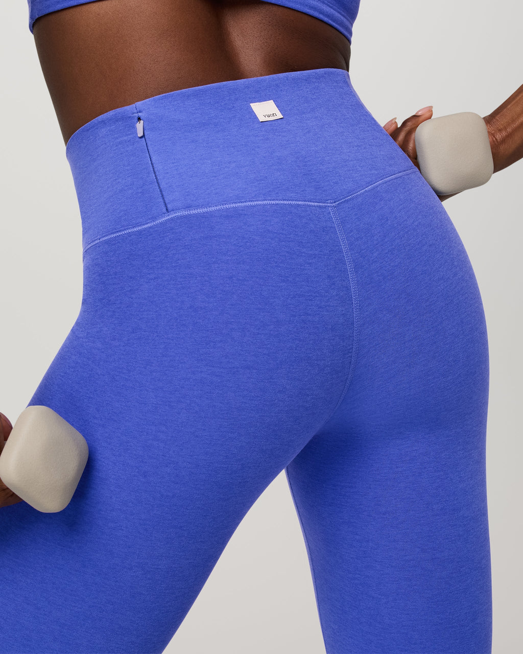 Clean Elevation Legging | Bright Iris Heather