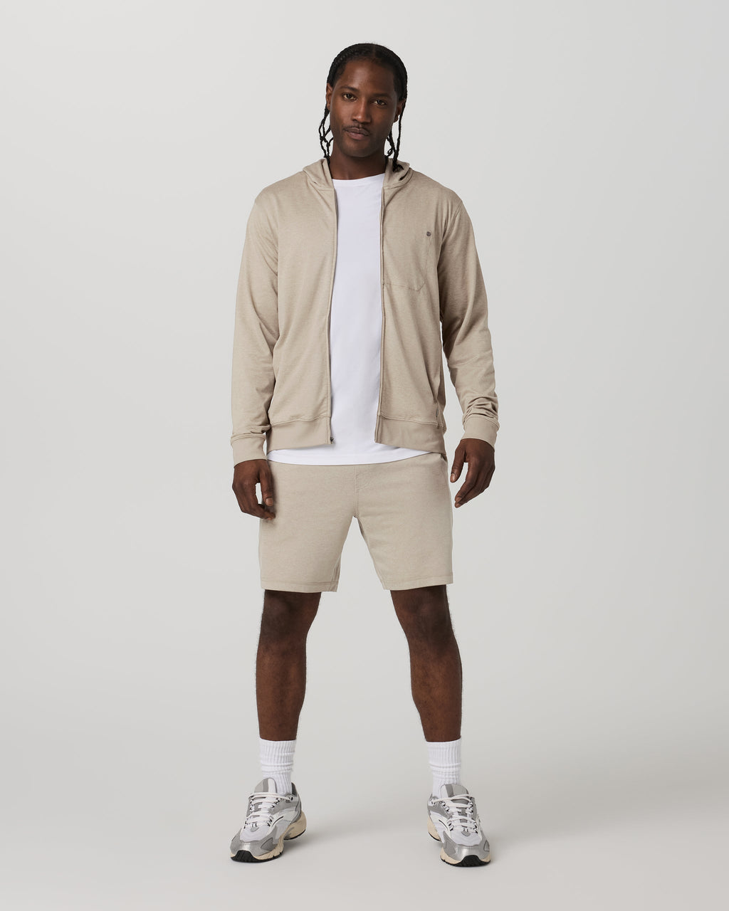 Ponto Performance Short 7" | Truffle Heather