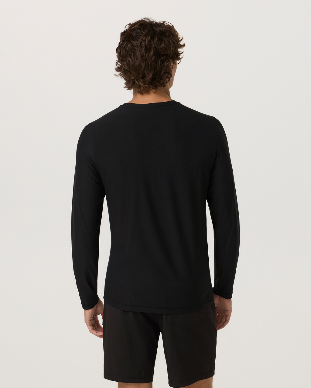 Long Sleeve Strato Tech Tee | Black