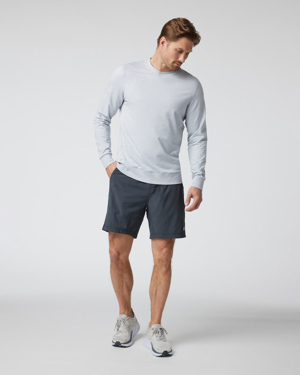 Ponto Performance Crew | Platinum Heather