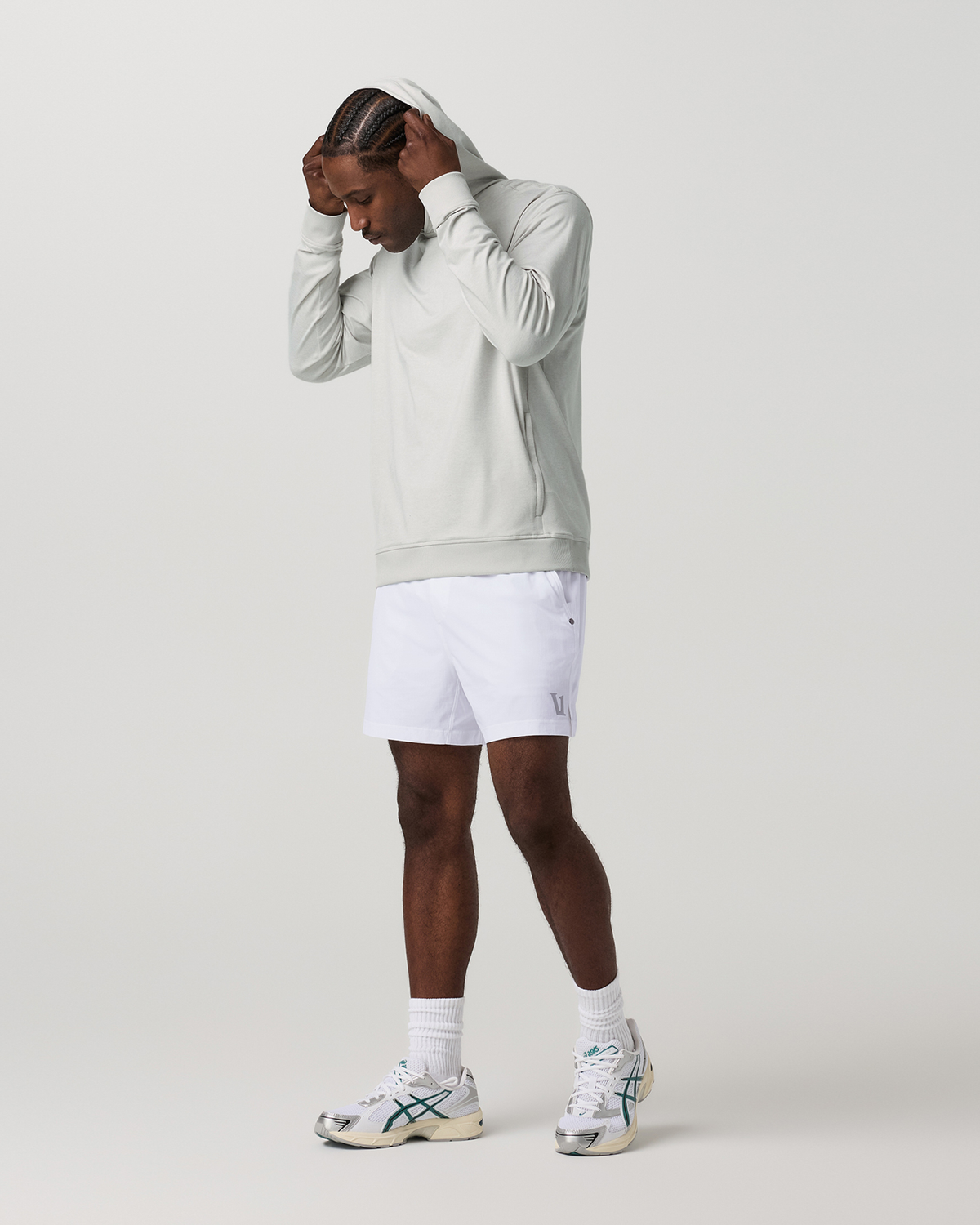 Ponto Pullover Hoodie | Salt Heather