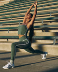 Vuori AllTheFeels™ Corset Tank | Agate Green