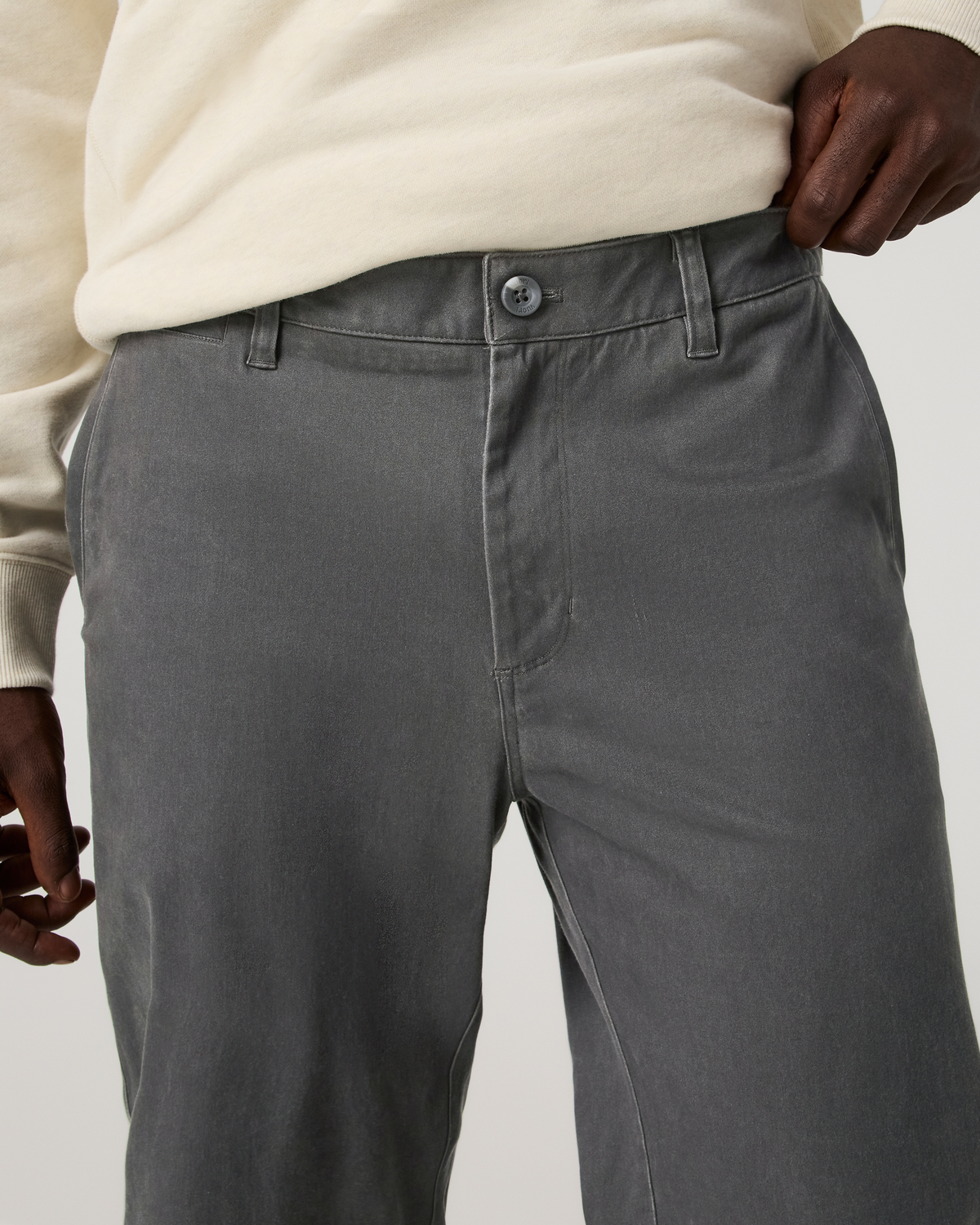 Fletcher Chino Pant Classic Fit 30" | Dark Pewter