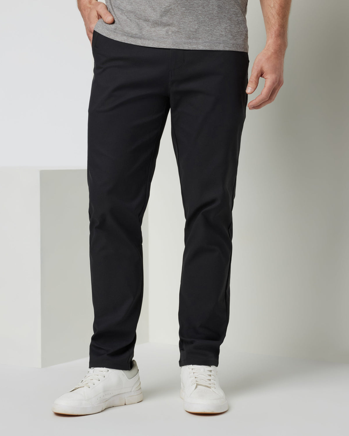 Cascade Tech Chino Pant Athletic Slim Fit 30" | Black