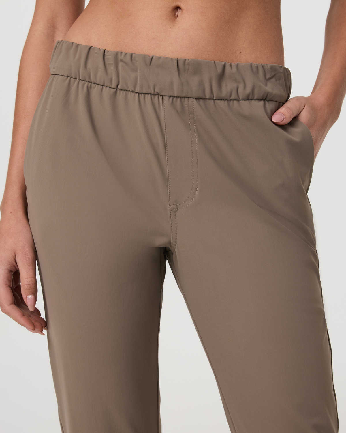 Miles Ankle Pant | Smokey Taupe