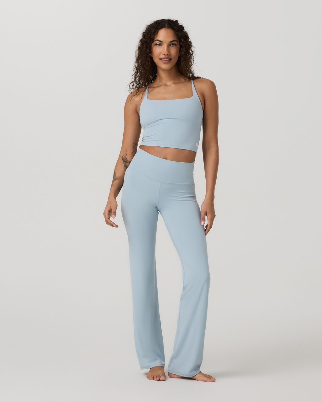 Vuori AllTheFeels™ Strappy Back Tank | Eggshell Blue