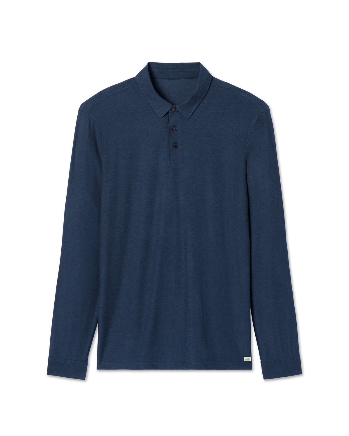 Long Sleeve Strato Tech Polo | Navy Heather