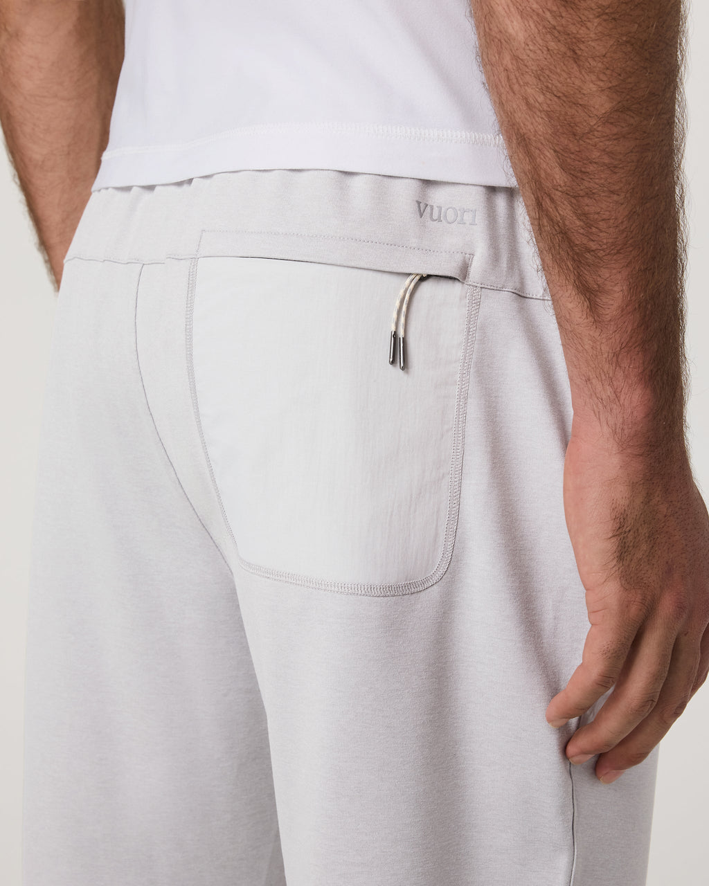 Sunday Performance Mixed Media Jogger 28" | Frost Grey