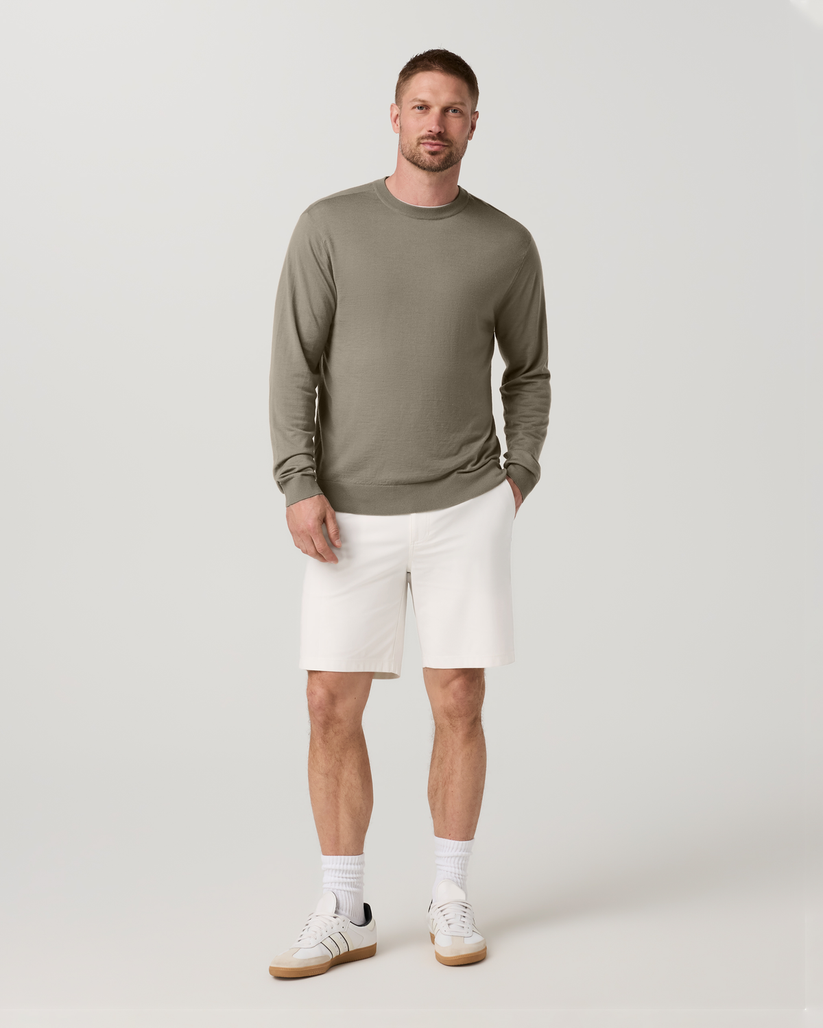 Vuori Meta™ Short 8" | Ivory