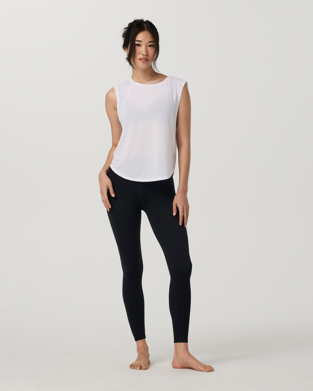 Westerlies Muscle Tank | White