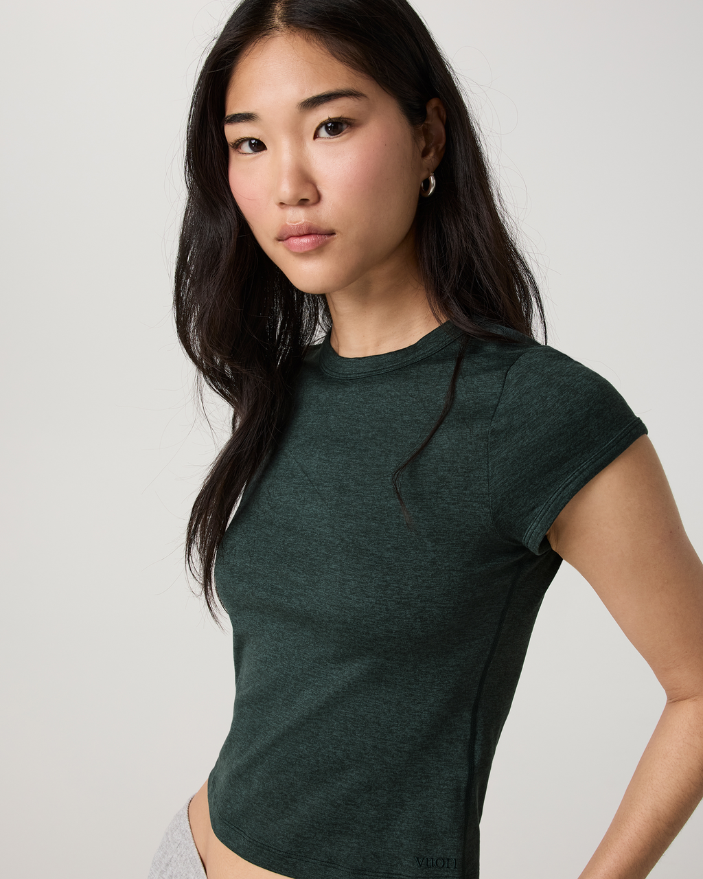 Halo Baby Tee | Hemlock Heather