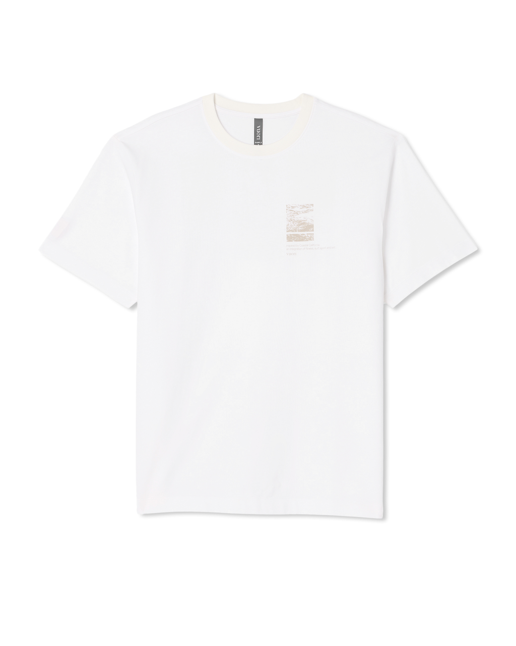 Short Sleeve Heavyweight Cotton Graphic Tee | White