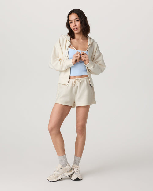 Beach Fleece Short | Natural
