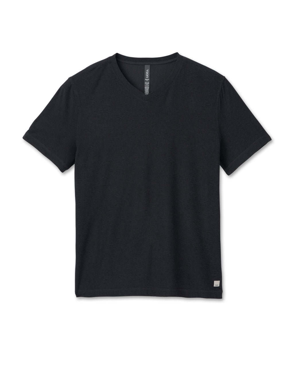 Strato Tech V-Neck Tee | Charcoal Heather