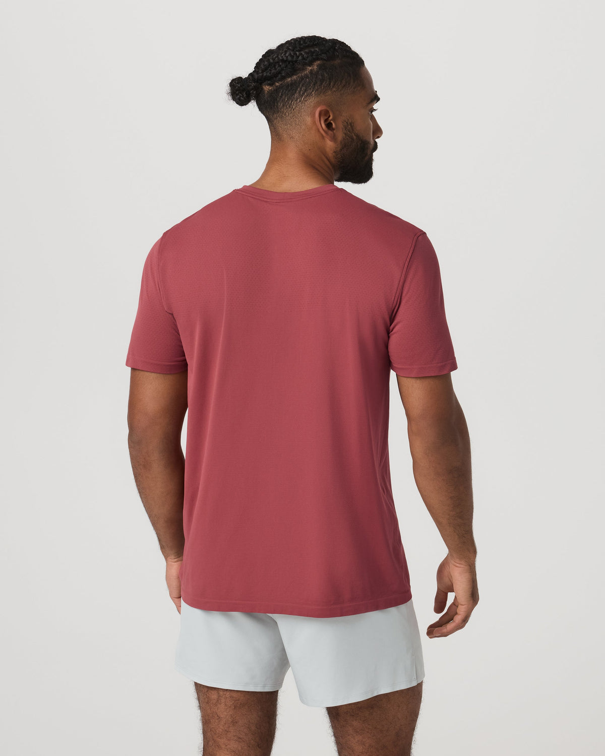 Short Sleeve Clearview Seamless Tee | Fire