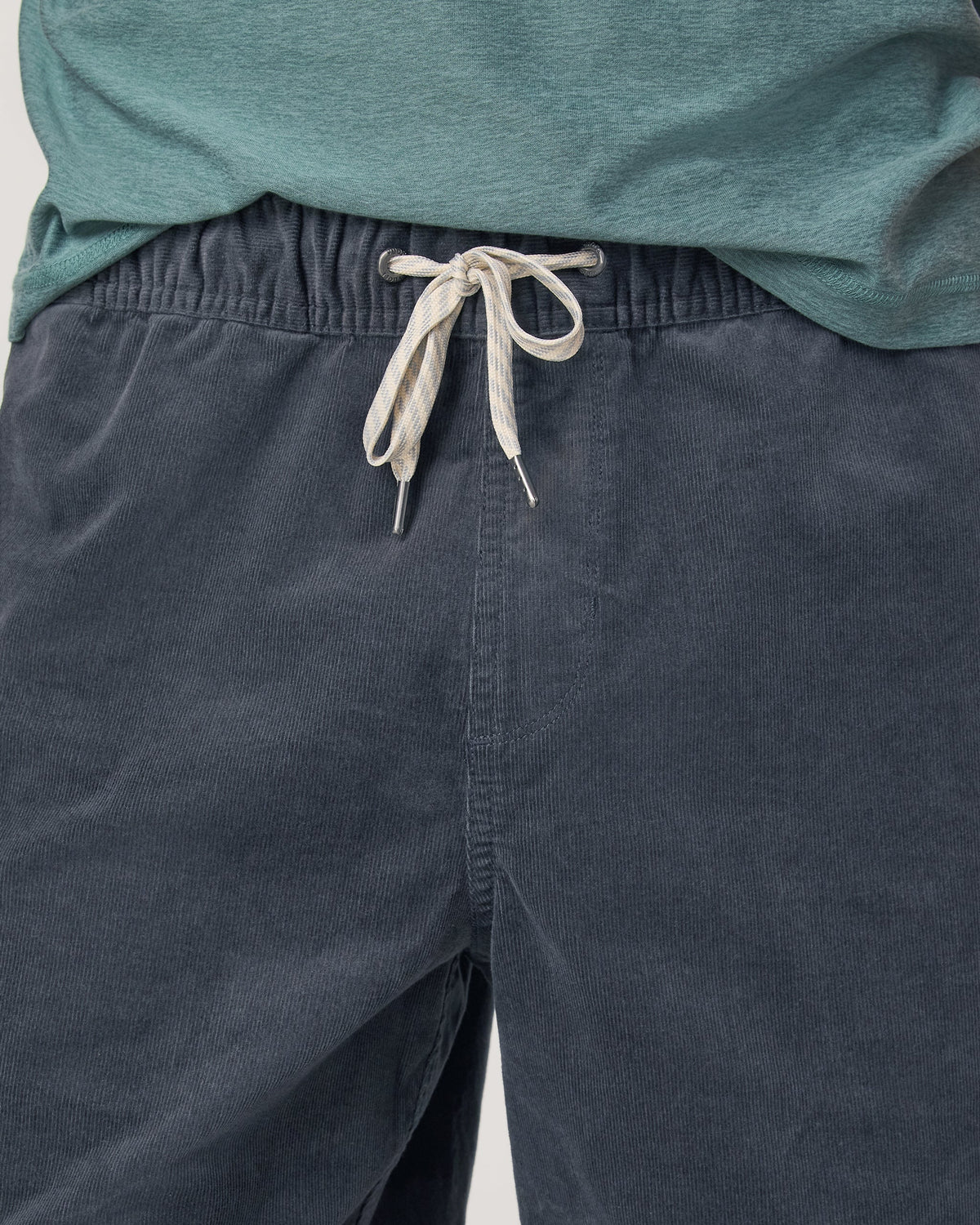 Optimist Elastic Waist Short 8" | Charcoal