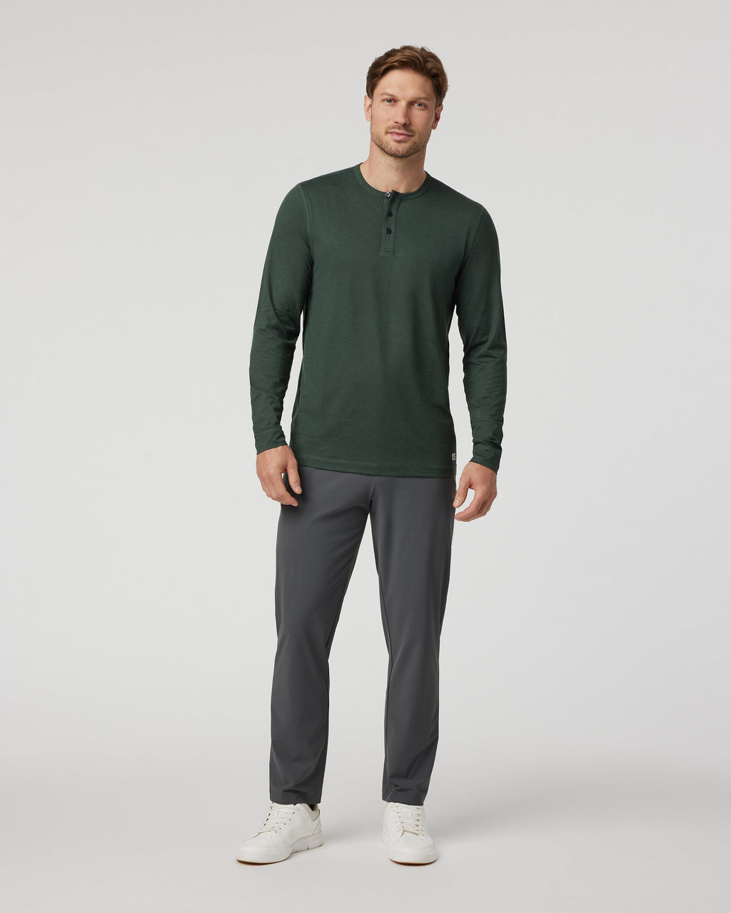 Fleet Chino Pant Athletic Slim 30" | Charcoal