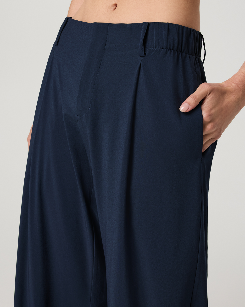 Villa Wideleg Trouser | Ink