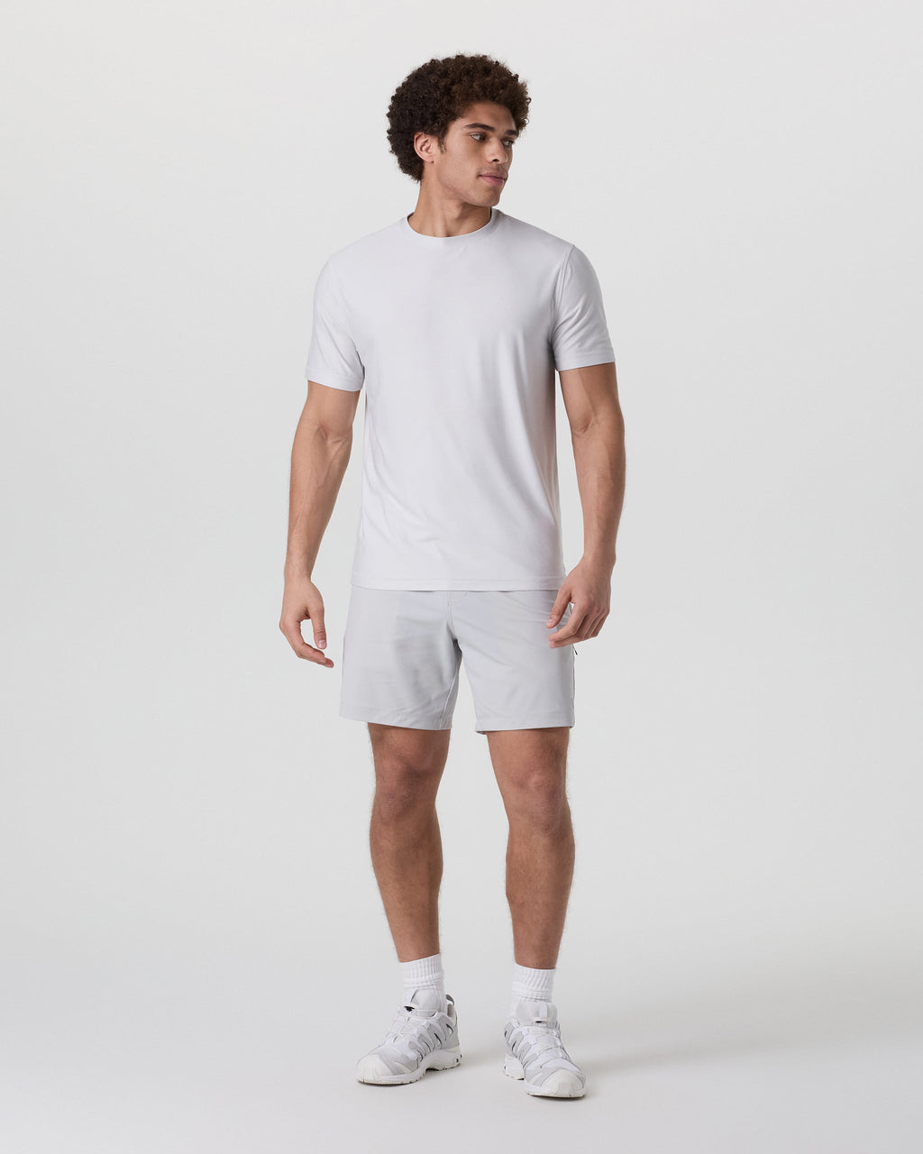 Fleet Sport Short Unlined 7" | Sky Grey