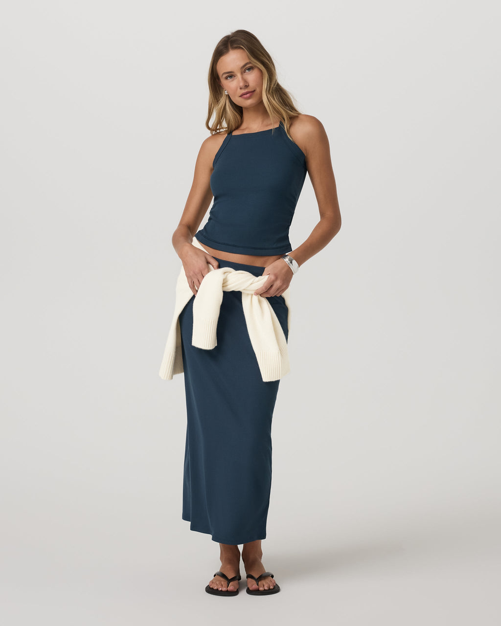 Pose Cooper Tank | Ocean Blue