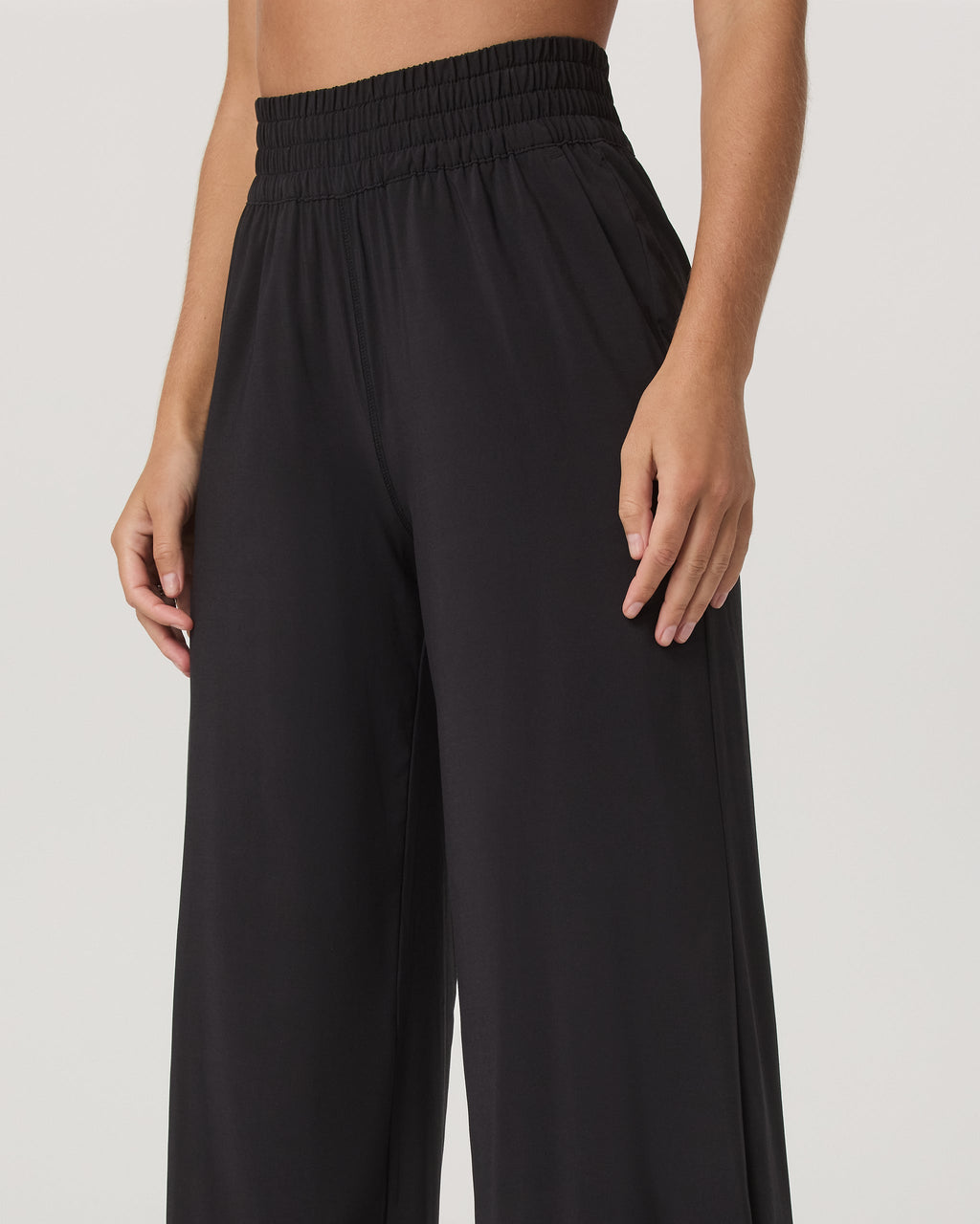 Villa Wideleg Pant - Short | Black