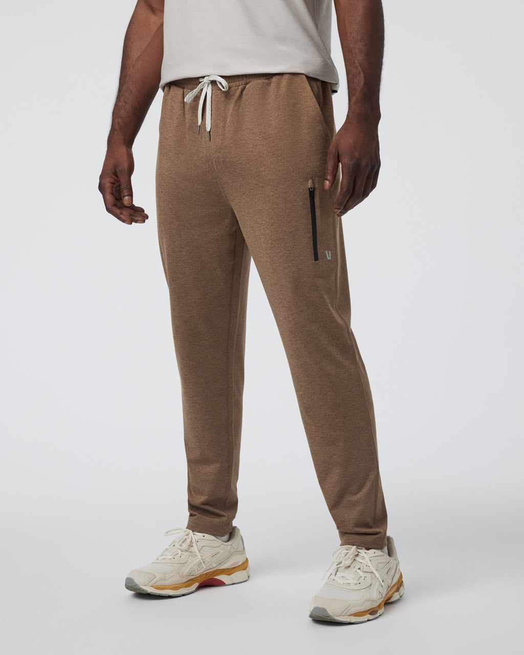 Sunday Performance Track Pant 2.0 | Pecan Heather