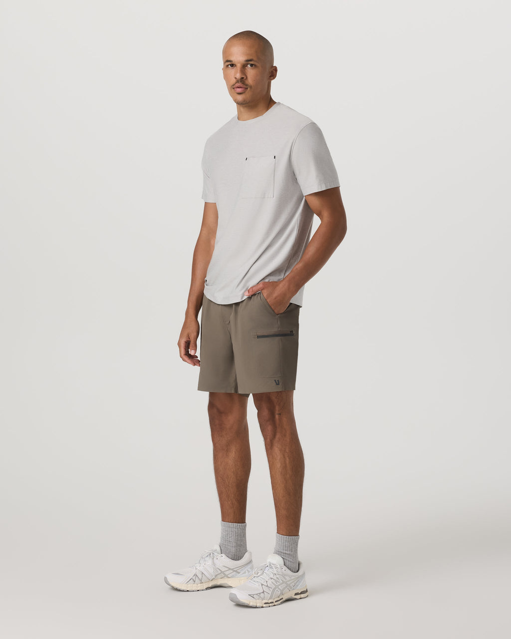 Grafton Short Unlined 7" | Bark