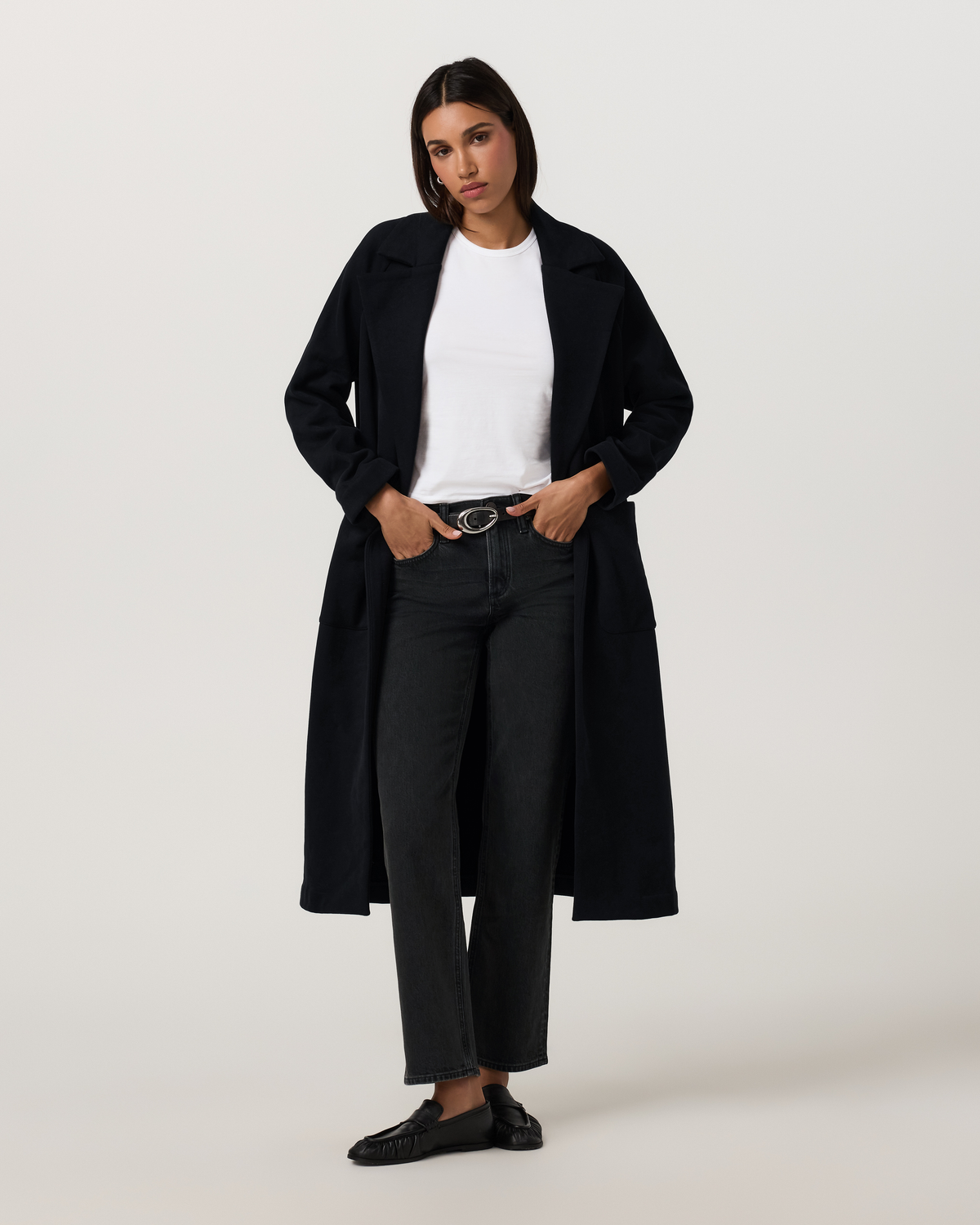 Restore Trench Coat | Black