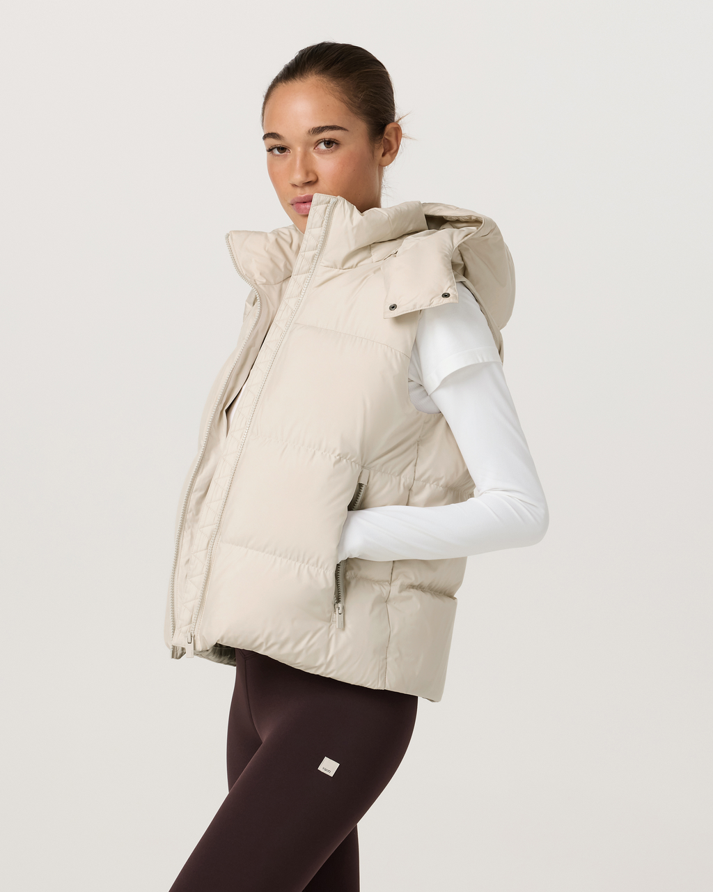 Alta Down Vest | Bone