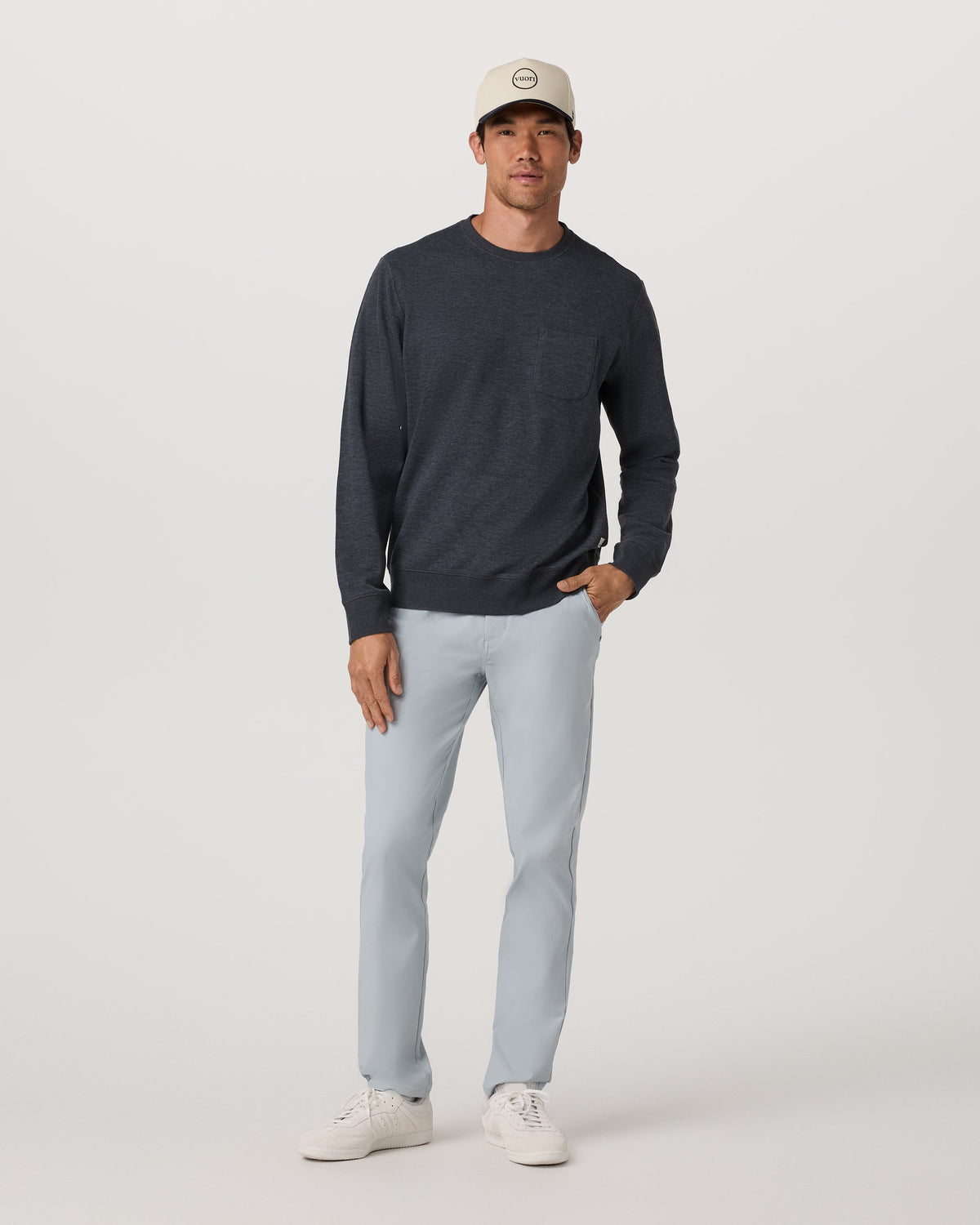 Cascade Tech Chino Pant Athletic Slim Fit 32" | Blue Haze