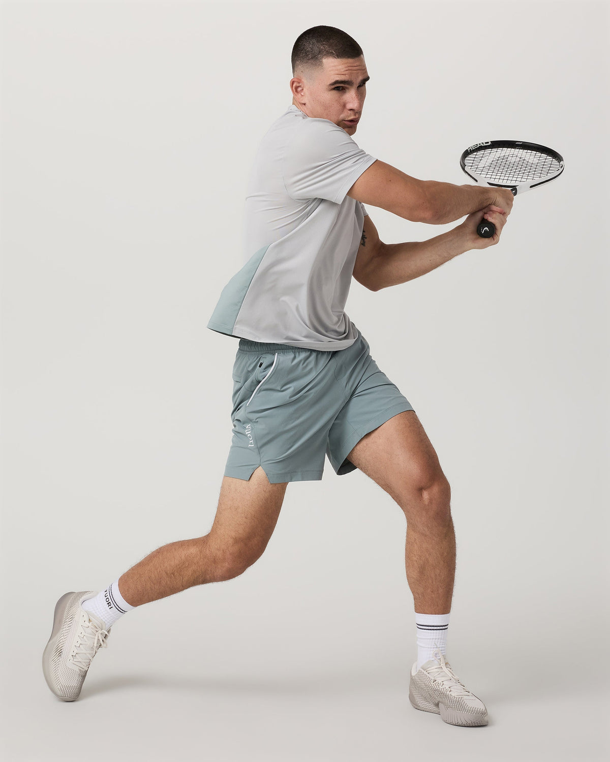 Short Sleeve Viewpoint Performance Tee 2.0 Pro | Sky Grey Pro