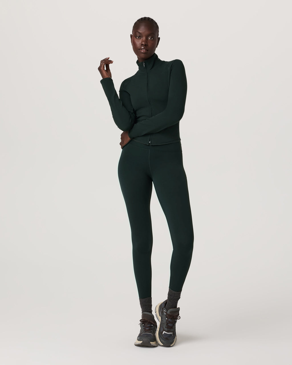 Vuori AllTheFeels™ Full Zip | Evergreen