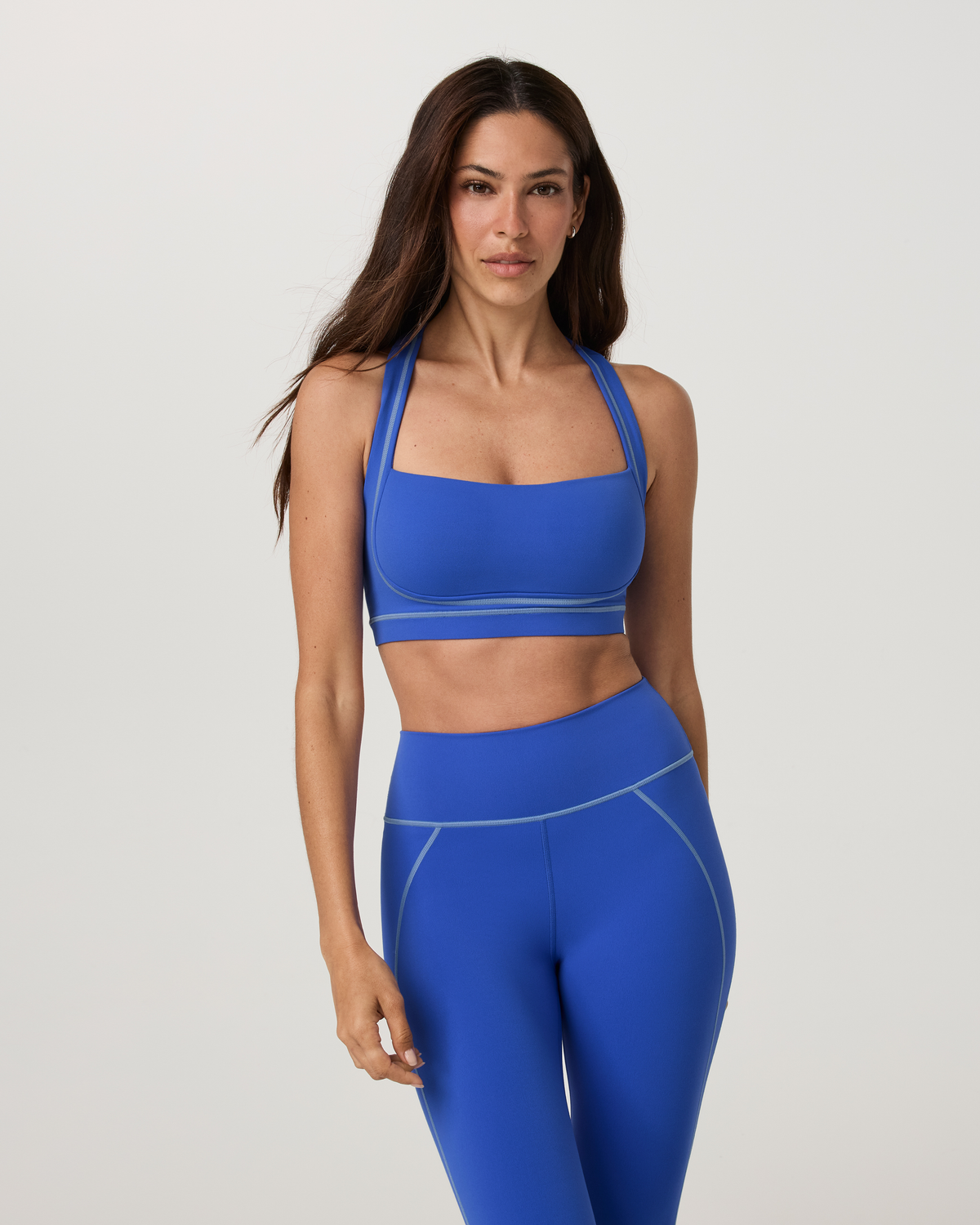 Vuori AllTheFeels™ Linework Bra | Electric Blue