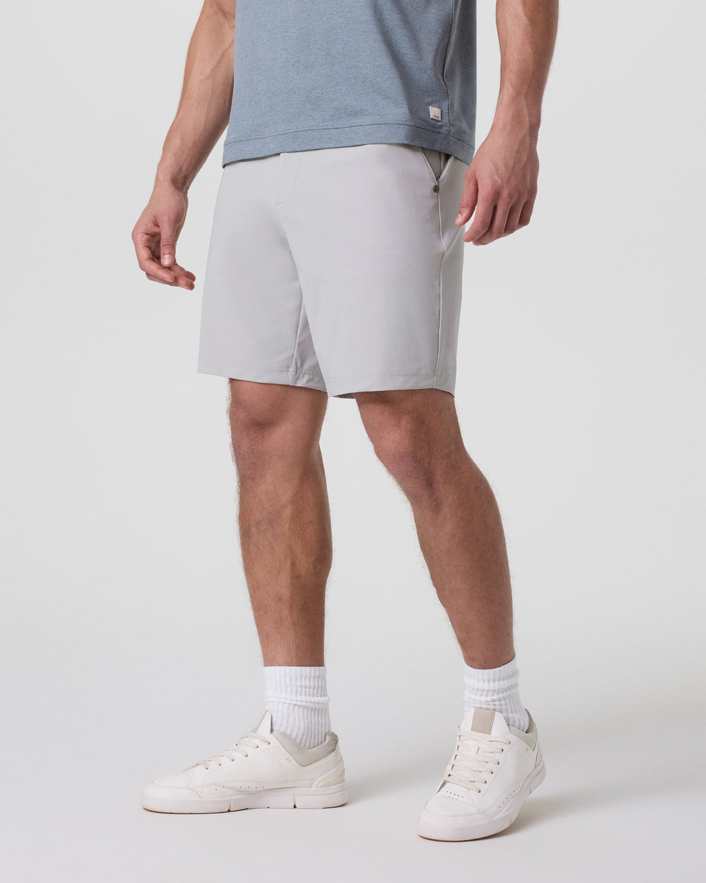 Fleet Chino Short 8" | Fog