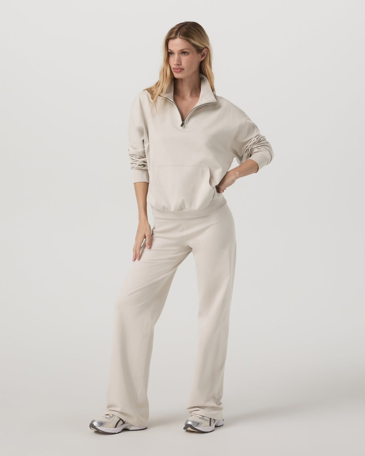 Granite Half Zip | Oatmeal Heather