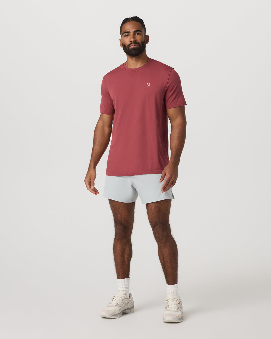 Short Sleeve Clearview Seamless Tee | Fire