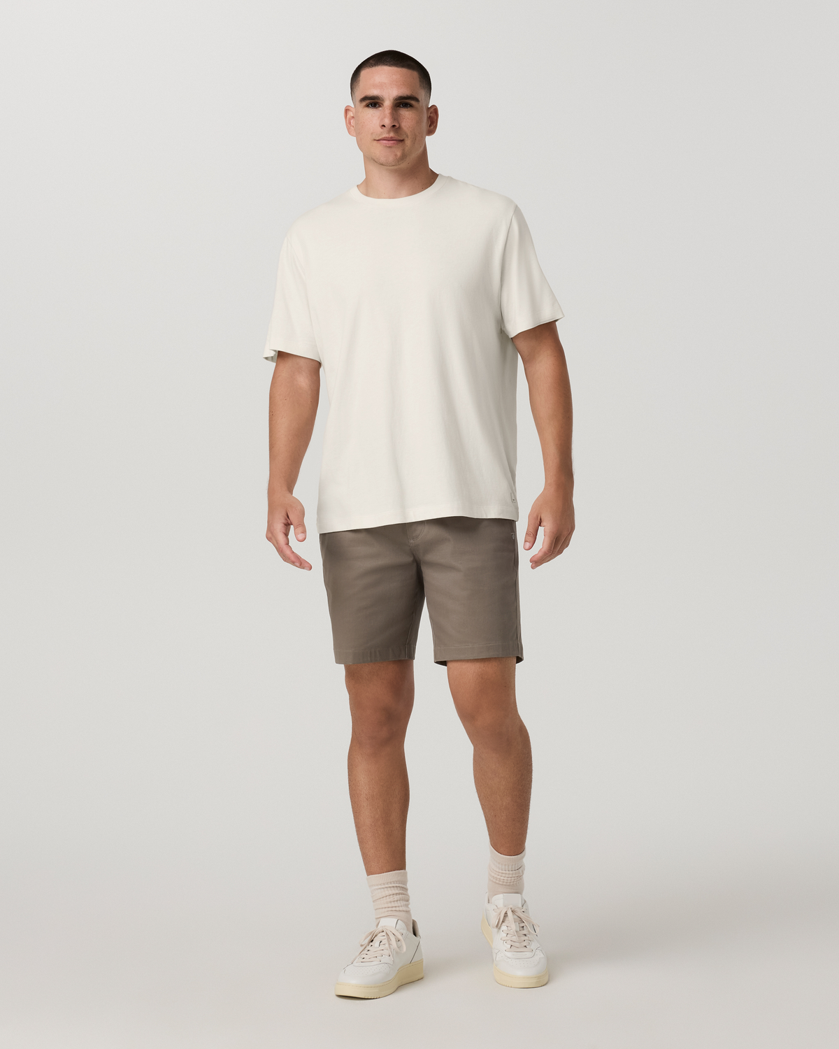 Fletcher Chino Short 8" | Bark