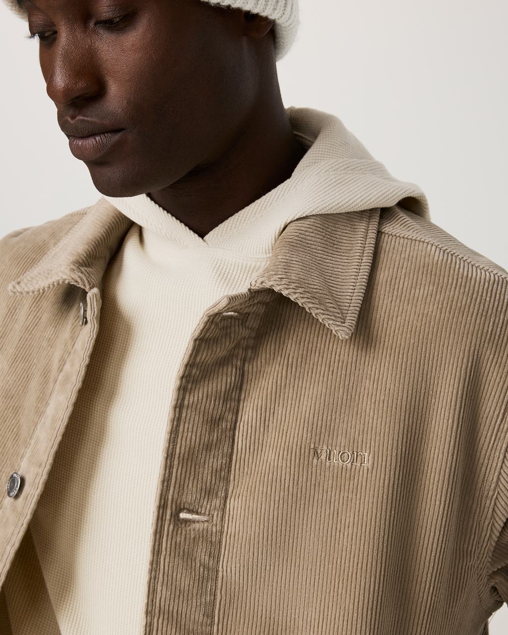 Vuori Cord Jacket 2.0 | Truffle