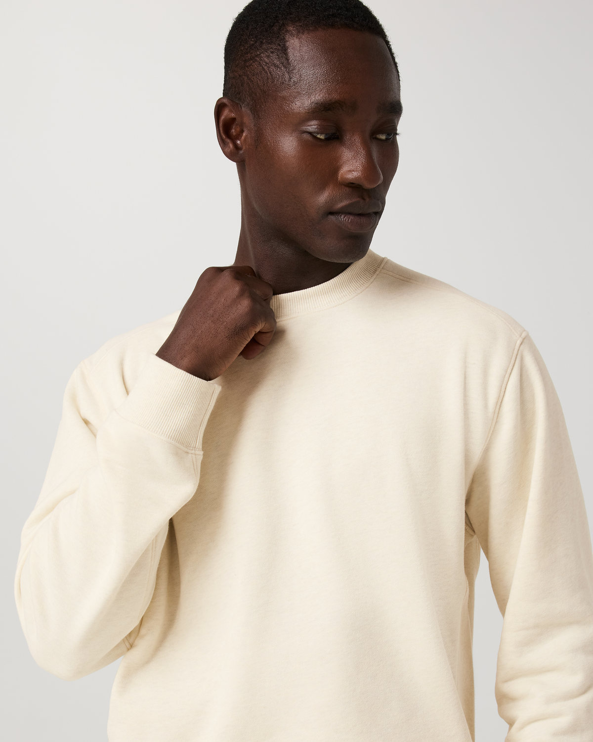 Cypress Vintage Crew | Buttermilk Heather