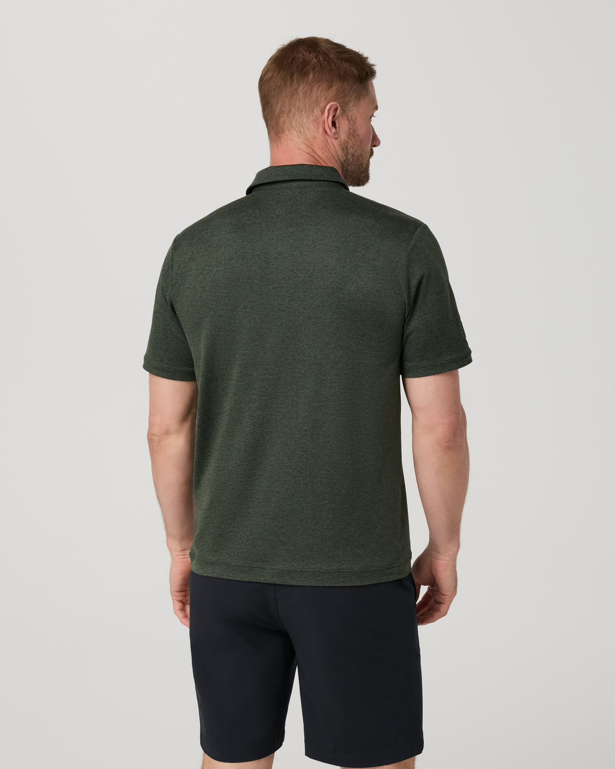 Short Sleeve Ponto Performance Polo | Salamander Heather