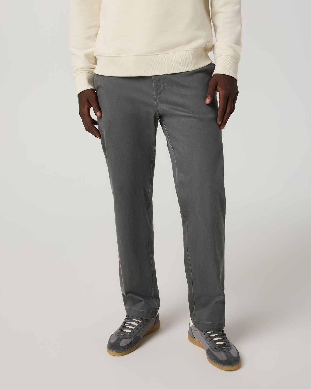 Fletcher Chino Pant Classic Fit 32" | Dark Pewter