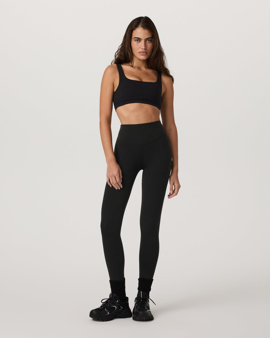 Vuori AllTheForm™ Pocket Legging - Short | Black