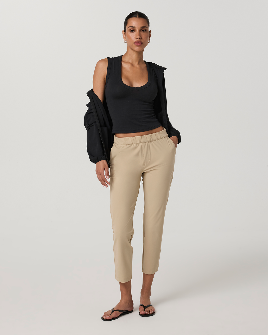 Miles Ankle Pant | Khaki