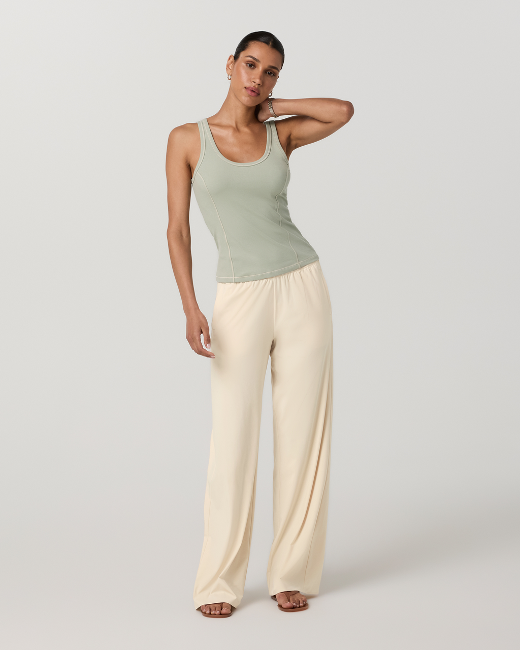 Pose Seams Tank | Sweet Pea
