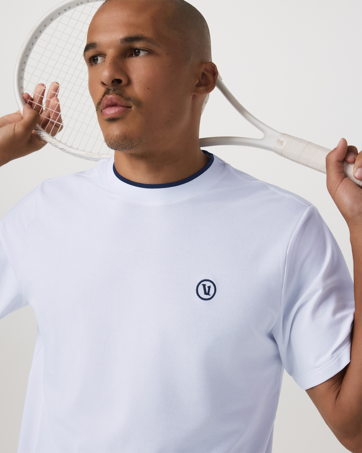 Short Sleeve Gamepoint Tee - Relaxed Fit | White