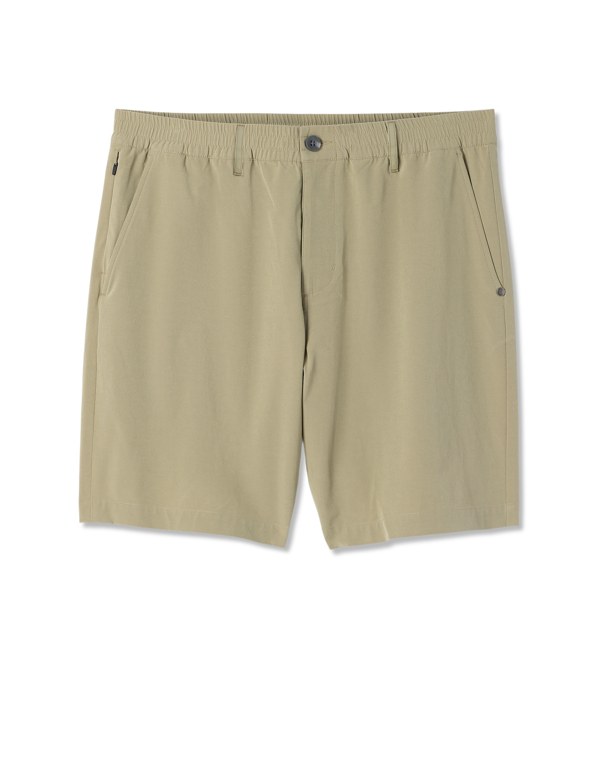 Aim Elastic Waist Short 7" | Artichoke Linen Texture