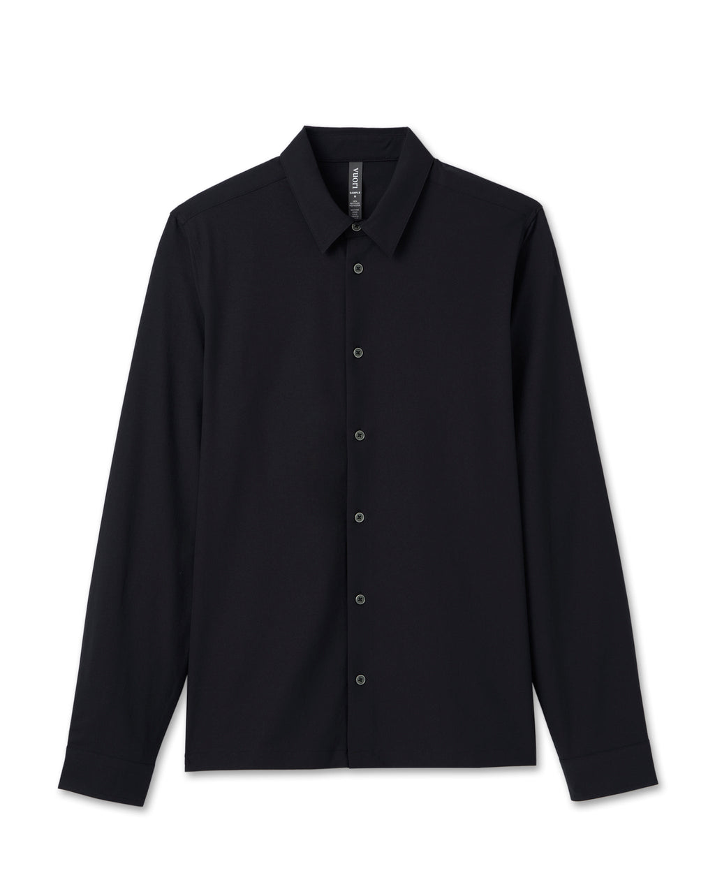 Long Sleeve Manhattan Button Down | Black