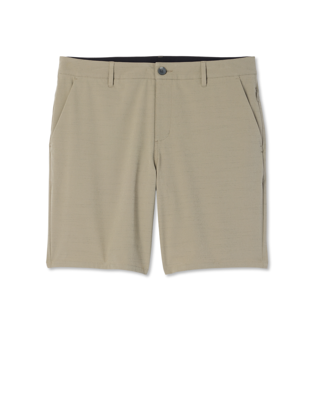 Aim Short 8" | Gravel Slub Stripe