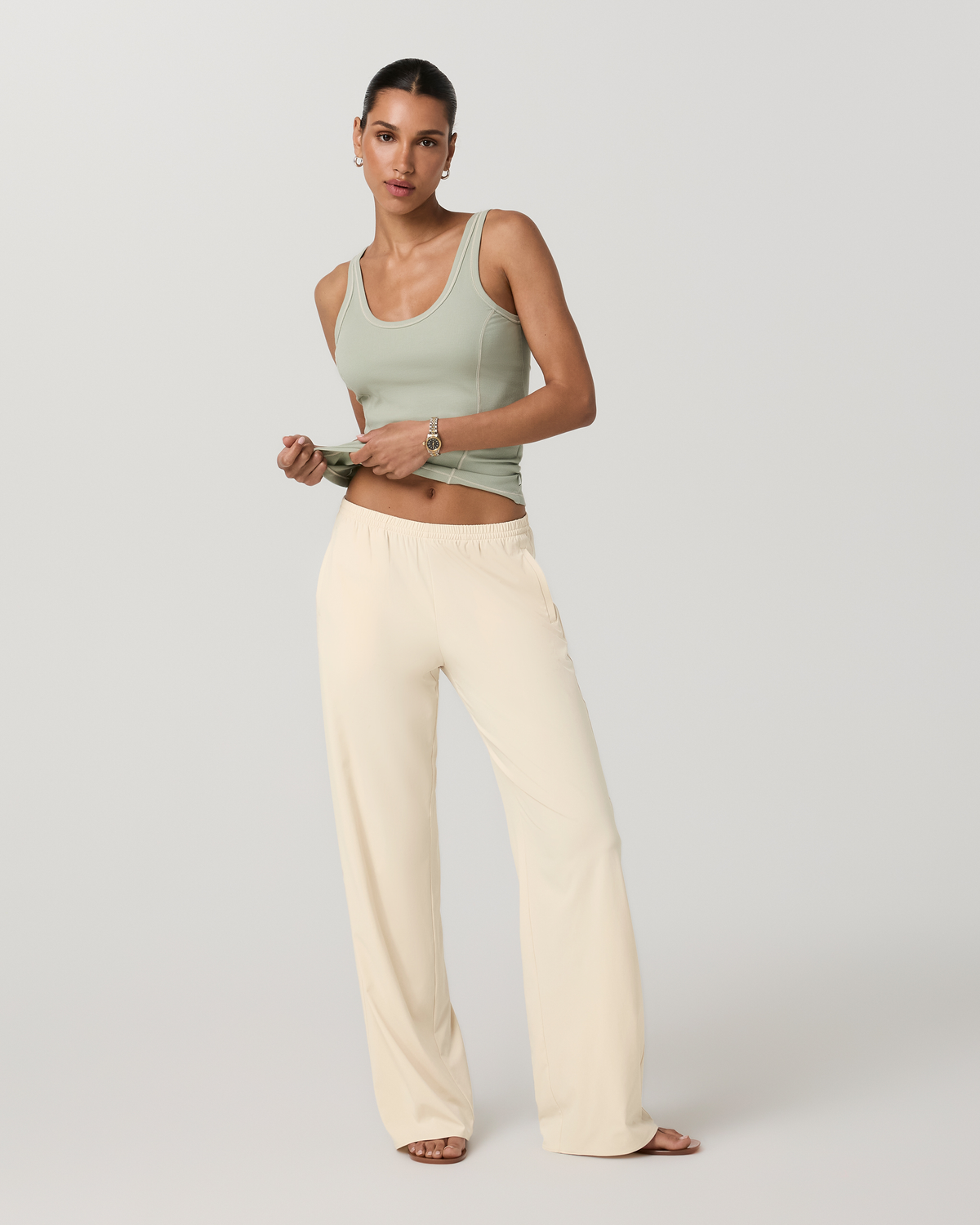 Pose Seams Tank | Sweet Pea