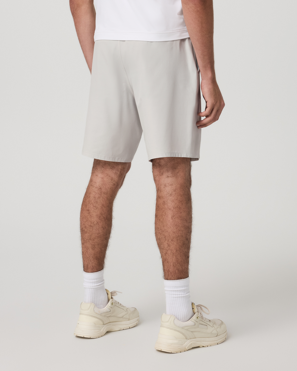 Aim Short 8" | Salt Linen Texture